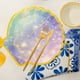 thumbnail image 5 of Platos de Papel Desechables con Forma de Concha de Mar para Fiestas de Cumpleaños, 10 Unidades, 5 of 6