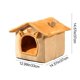 thumbnail image 4 of pstuiky Cama para mascotas, cama para gatos, cama para perros, cama extraíble para perros, cama cálida de invierno para gatos, nidos para mascotas de doble función, tapete para mascotas, 4 of 9