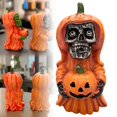 thumbnail image 2 of Halloween Pumpkin Skeleton Decor Halloween Indoor Decorations For Tabletop Desk Home Halloween Decoration Fun, 2 of 9