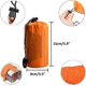 thumbnail image 3 of Emergency sleeping bag survival sleeping bags emergency blanket outdoor camping green, 3 of 5