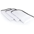 thumbnail image 2 of Professional Korean 70/30 Blend Microfiber Waffle-Weave Drying & Detailing Towels, Soft Suede Edges, 390 GSM, 16x24 Inches, White, 3-Pack, 2 of 4