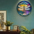 thumbnail image 5 of kjfeif 2PCS 3D Colourful 5.9" Dragonfly Acrylic Modern Boho Hanging Decoration - Realistic Pattern Design - Home Decor for Wall Office Home Living Room Indoor Wall Sculptures, 5 of 5