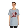 thumbnail image 3 of Unisex Jersey Short Sleeve Tee Go Lions Red Tshirt, 3 of 12