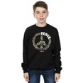 thumbnail image 2 of Woodstock Boys Floral Peace Sweatshirt, 2 of 5