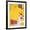 Black Frame, variant on Art.com Pink Elephant with Fire Engine, 1984 Giclee Print by Jean-Michel Basquiat, 12" x 16"
