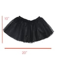 thumbnail image 2 of Tutu noir Halloween - fille, 2 of 5