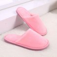 thumbnail image 4 of Guardurnaity Zapatillas de casa Calzado cálido Suministros de invierno Multicolor Lavable Suavidad Artesanía Accesorios para el hogar Zapatillas Accesorios de calzado Rosa 42-43, 4 of 6