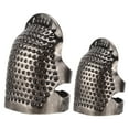 thumbnail image 4 of Protecteur de Pouce pour Couture, Outils de Courtepointe DIY Protecteur de Doigt Réglable Durable pour Couture à la Main Gris, Cyan-Bleu, Coloré, Argent, Or Rose, 4 of 7