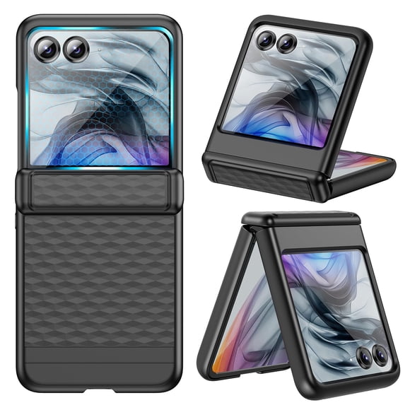 Funda VEGO para Motorola Razr 2024 con protección de pantalla y bisagra