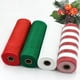 thumbnail image 1 of Cinta de malla navideña Deco NBHH rojo/verde/blanco, 10 cm x 9 m, 4 rollos, 1 of 6
