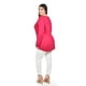 thumbnail image 3 of Blusa con encaje y escote cruzado Roman Fashion /Tallas Extras, 227 (Fiusha) fucsia 40, 3 of 5