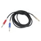 thumbnail image 4 of Cable de audio NikouMX BLS0201 macho a macho de 6,35 mm, 4 of 8