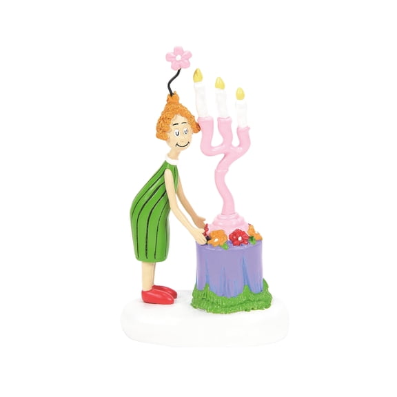 Department 56 Grinch Village Auntie Who Sets A Centerpiece Christmas Accessory Figurine 3.7in H
