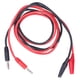 thumbnail image 1 of Cables de prueba con pinza de cocodrilo - Multímetro de conector banana Probador de potencia electrónico 2000V 20A 41in 104cm, 1 of 8