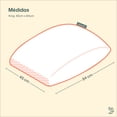 thumbnail image 3 of Dreamlab 2 Pack Almohadas Cloud Pillow |Funda de Bambú, Altura Ajustable, Memory Foam y Microfibras | Firmeza: Media | Hipoalergénica, Certificaciones | Tamaño King Size (45cm x 84cm), 3 of 10