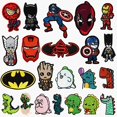 thumbnail image 1 of Parches termoadhesivos, 22 parches de apliques bordados, pegatinas, insignias, tela y parches de decoración de bricolaje de varios tamaños para coser en ropa, chaqueta, zapatos, bolso, gorra - Niños, 1 of 5