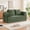 Green, variant on FASTES 78" Sofa Bed, 4 in 1 Folding Boneless Couch Convertible Sofa Chair, Corduroy Loveseat Sleeper with Pull Out Bed, Floor Sofa Modular Futon Couch for Living Room Bedroom Lounge, White
