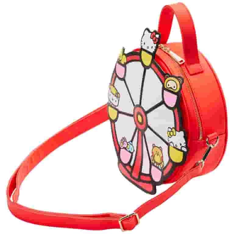 Loungefly Sanrio Little Twin Stars Carnival Crossbody Bag - Kawaii Faux Leather Purse With Kiki & Lala Tea Cup Design
