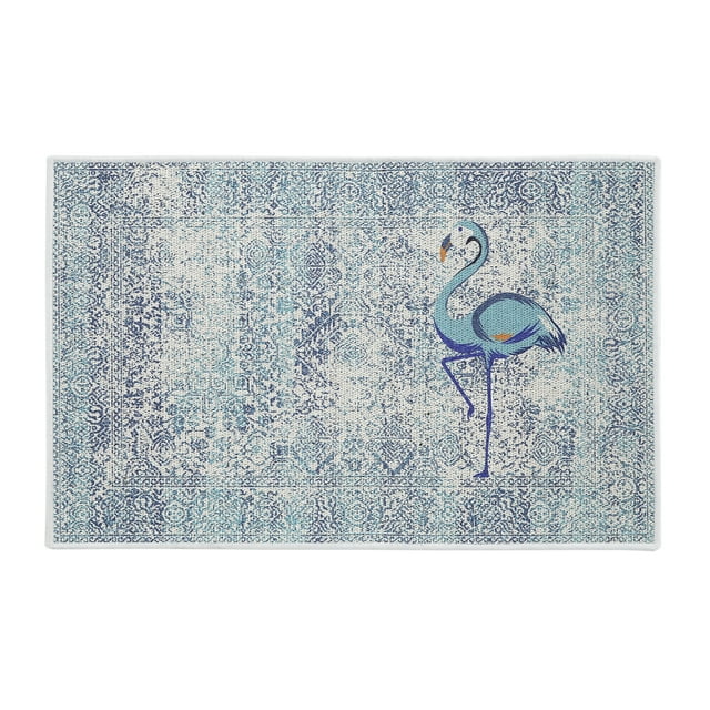 Non-Skid Ultra-Thin Area Rugs Washable Multipurpose 20 x 31 Inches Floor Mat