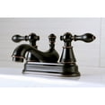 thumbnail image 2 of FSY3606AL English Classic Robinet de Lavabo à Deux Poignées 4 Pouces, Bronze Naples, 2 of 2
