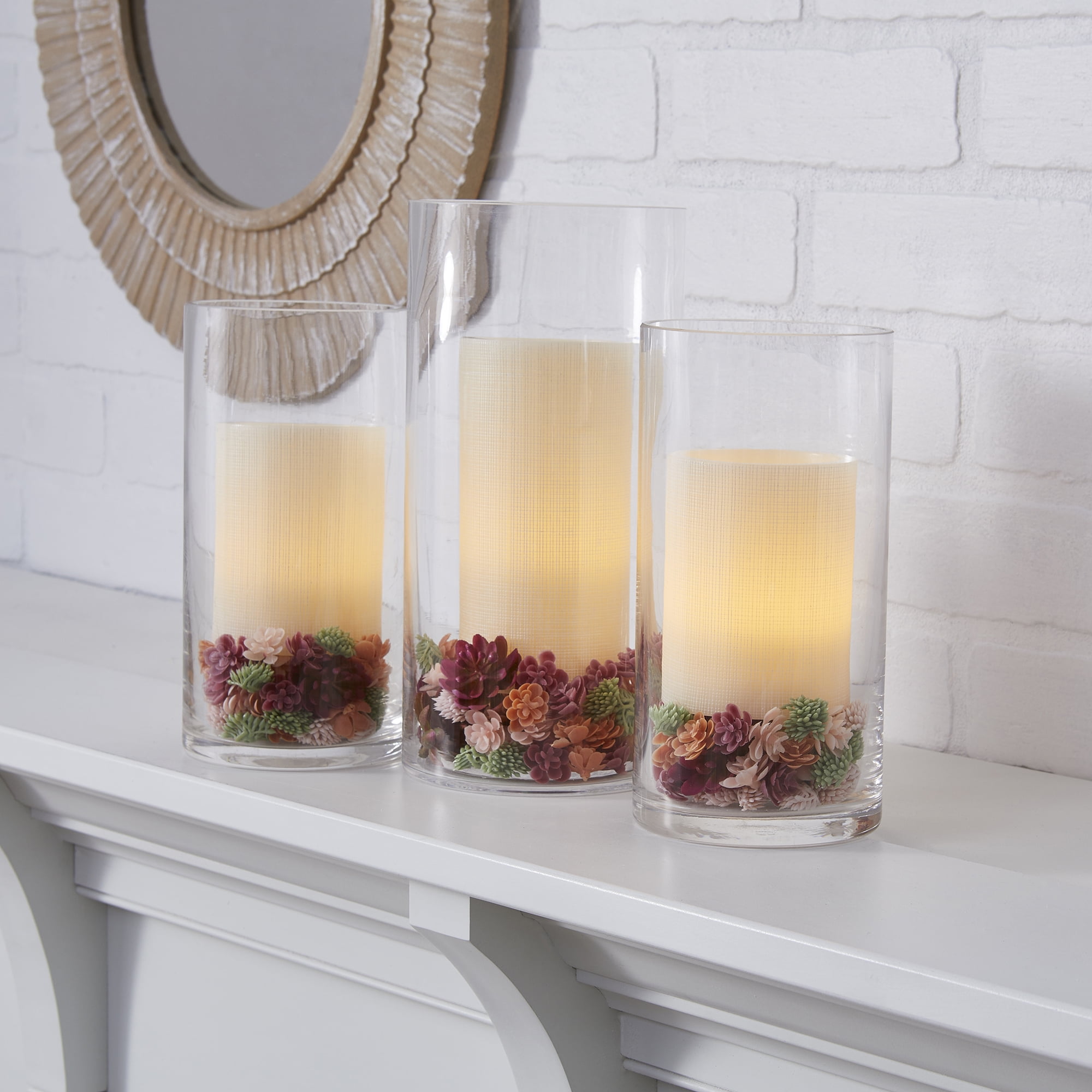 FloraCraft Artificial Succulent Vase Filler 2.8 Ounce Assorted Red