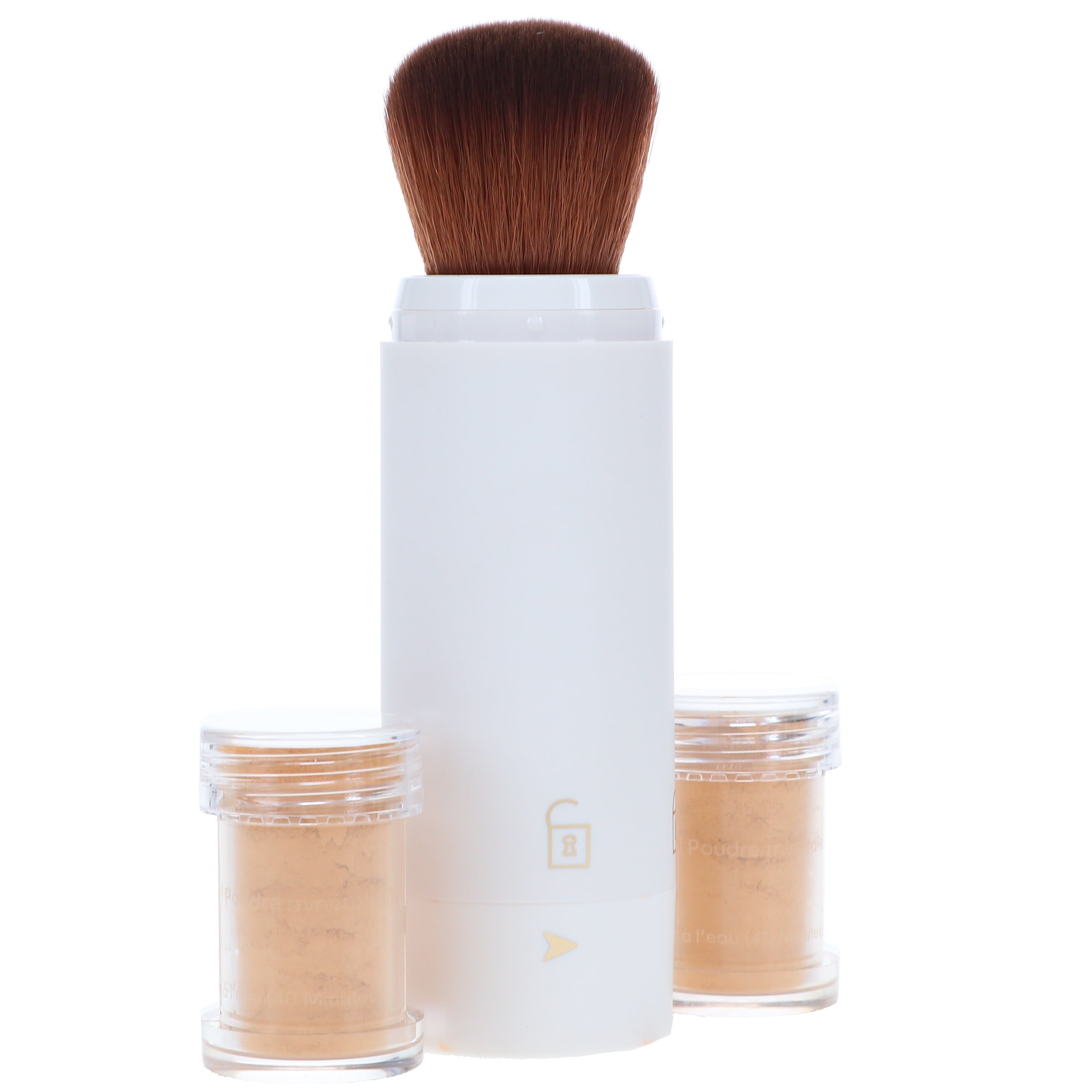 jane iredale Amazing Base Loose Mineral Powder Refillable Brush Golden Glow 0.18 oz