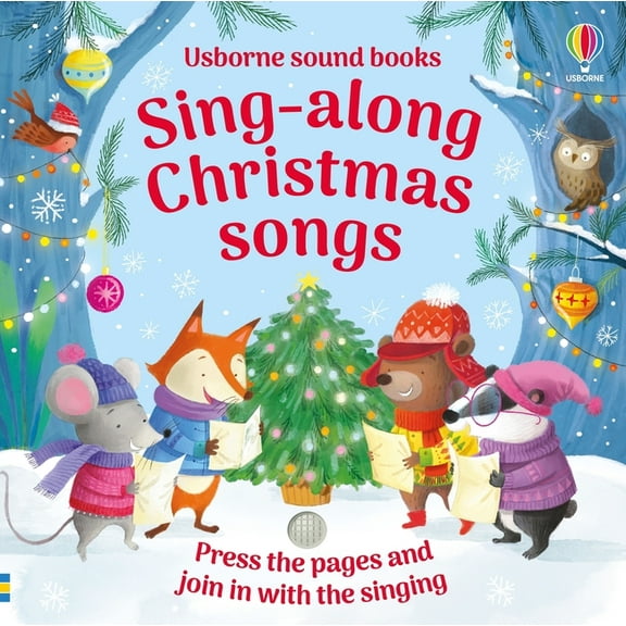 Sound Books Sing-Along Christmas Songs, (Board Book)