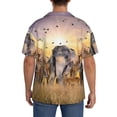 thumbnail image 3 of Lukts Protection de la Faune pour Hommes Chemise Hawaïenne de Plage à Manches Courtes avec Boutons-4TG, 3 of 5