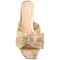 thumbnail image 5 of Journee Womens Serlina Slide Flat Sandals, Widths Available, 5 of 9