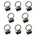 thumbnail image 3 of 8 Pieces Anchor Track Stud Fitting L Track Points Tie Down O Rings Heavy Duty for Enclosed Trailers Trucks Motorcycles, 3 of 9