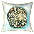 thumbnail image 2 of Betsy Drake ZP605 Betsys Sand Dollar Throw Pillow- 22 x 22 in., 2 of 4