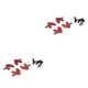 thumbnail image 2 of Vogacara 4 piezas RC suministros Kit de herramientas de Control remoto portátil herramientas de vehículo simples reemplazo de columpio de coche rojo 2piezas Vogacara CBP209642, 2 of 6