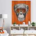 thumbnail image 3 of Design Art - Monkey avec Lunettes de Soleil Miroir, 3 of 5