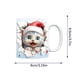thumbnail image 3 of Taza de Café Taza de Cerámica Blanca Taza de Café de Oficina Taza de Café con Lente de Regalo, 3 of 7