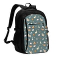 thumbnail image 1 of Balery Farm Animal Mochila con carga USB para hombre y mujer - Mochila impermeable y antirrobo para laptop con puerto USB para viajes, trabajo, 1 of 7
