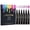 B, variant on Cat Eye Gel Nail Polish Pen Set 6 Colors, Water Based Shine Shimmer Quick Dry Nail Art Pens, No UV Lamp Needed, Easy Control Brush Tip for DIY Manicure, Nail Polish Kit Beginner Friendly (A)