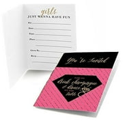 Girls Night Out - Fill In Bachelorette Party Invitations (8 count)