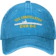 thumbnail image 2 of USS Constellation CVA-64 Unisex Classic Baseball Cap Cowboy Hat Vintage Cap, 2 of 8