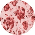 thumbnail image 1 of Ahgly Company Indoor Round Patterned Grapefruit Red Area Rugs, 7' Round, 1 of 6