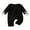 Black, variant on Bagilaanoe Toddler Baby Girl Boys Jumpsuits Long Sleeve Bodysuits 3M 6M 12M 18M 24M 3T Infant Fall One Piece Rompers