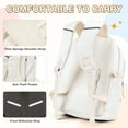 thumbnail image 6 of DAKIMOE 3 PCS School Backpacks for College Teens Cute Girlish Middle High School Bookbag Large Capacity Lightweight Waterproof Daypack for Students, 6 of 8