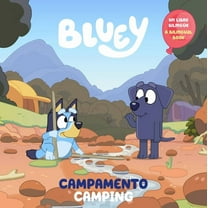 Bluey Bluey: Camping/Campamento (Bilingual English-Spanish Edition), (Paperback)