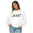 thumbnail image 3 of Hope Dove Christian Bible Women Crewneck Sweatshirt Brisco Brands X, 3 of 6