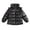Black, variant on Winter Coats for Toddler Girls,Black Winter Down Jacket ,Kids Baby Girls Padded Light Puffer Zipper Jacket Outerwear Infant for 1-6T