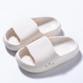 thumbnail image 5 of HCNTES Children's Summer Slippers Soft Sole Sandals Non-Slip Water Shoes for Toddler Kids Boys Girls Pool Beach Shower Casual Dailywear(White,1), 5 of 6