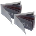 thumbnail image 2 of Set Of 2 Heavy Duty Vinyl Credit Card ID Holder Wallet Insert MADE IN USA, 2 of 10