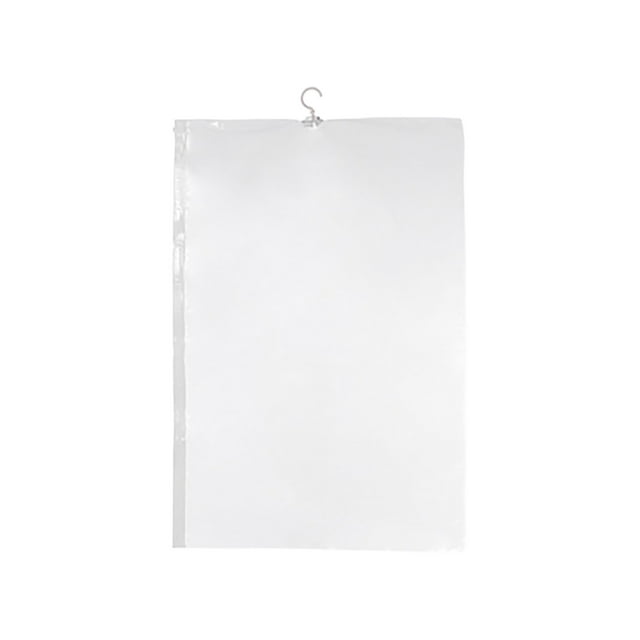 Heavy Duty Transparent Zippered Garment Storage Organizer For Travel College Dorm Home Use Clothing Protector Bags
