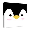 thumbnail image 2 of Creative Products Penguin Face 24x24 Canvas Wall Art, 2 of 5