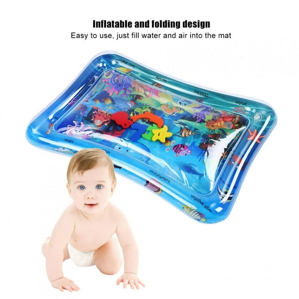 Generic BABY WATER MAT tapis d'éveil gonflable jeu tapis d'eau