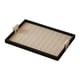 thumbnail image 1 of Bandeja para joyas, plato para servir postres, collar y pulsera rectangular multiusos 40cmx28cmx3cm beige, 1 of 9